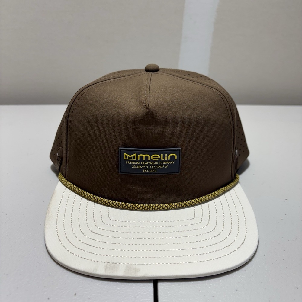 Melin Coronado Hydro Yellow Jacket Collection Hat Size CL